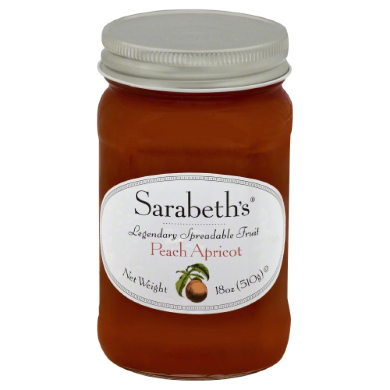 Fruit Spread Peach Apricot, 18 oz