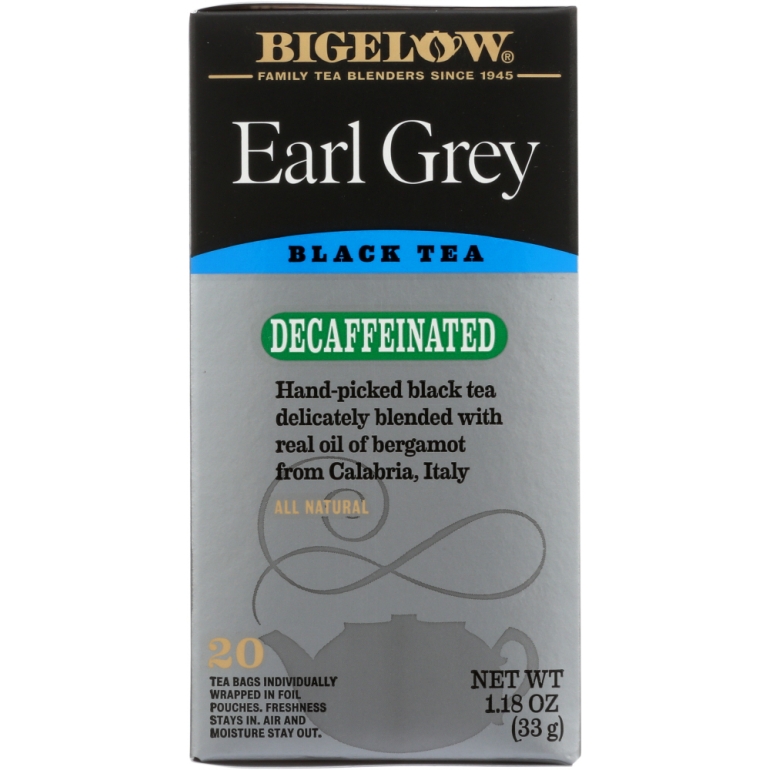 Earl Grey Decaf Tea 20 Bags, 1.18 oz