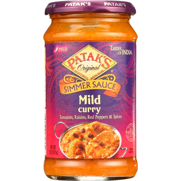 Sauce Curry Mild, 15 oz