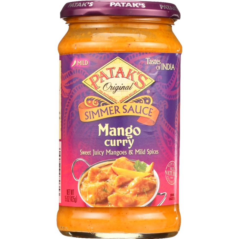 Sauce Mango Glass, 15 oz