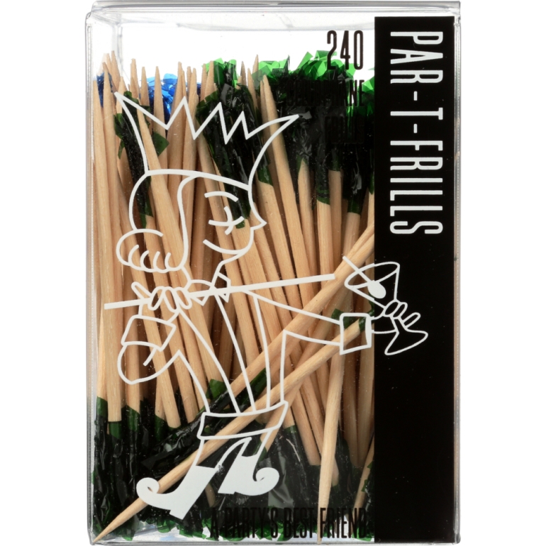 Par-T-Frills Wooden Toothpick, 240 pc