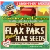 Organic Milled Flax Seeds Pack of 12, 5.08 oz