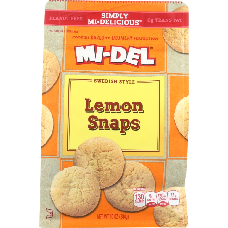 Cookies Snap Lemon, 10 oz