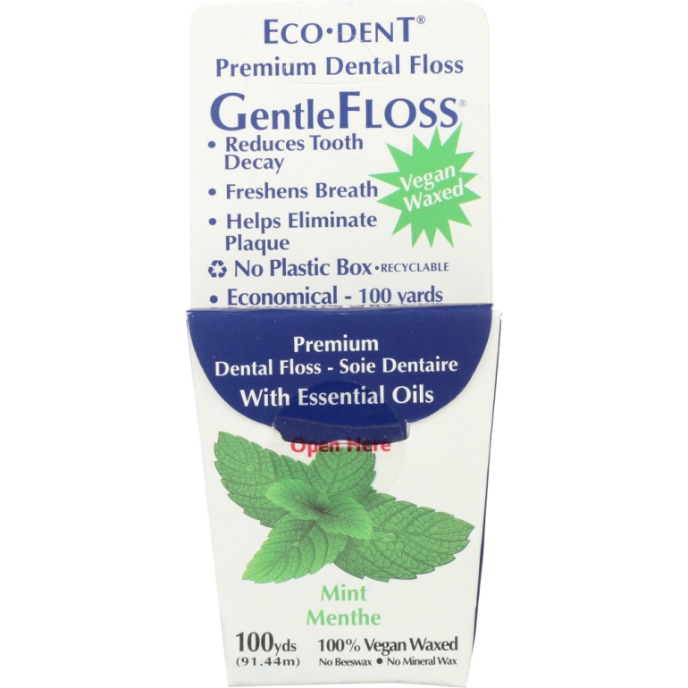 GentleFloss Premium Dental Floss Mint 100 Yards, 1 ea