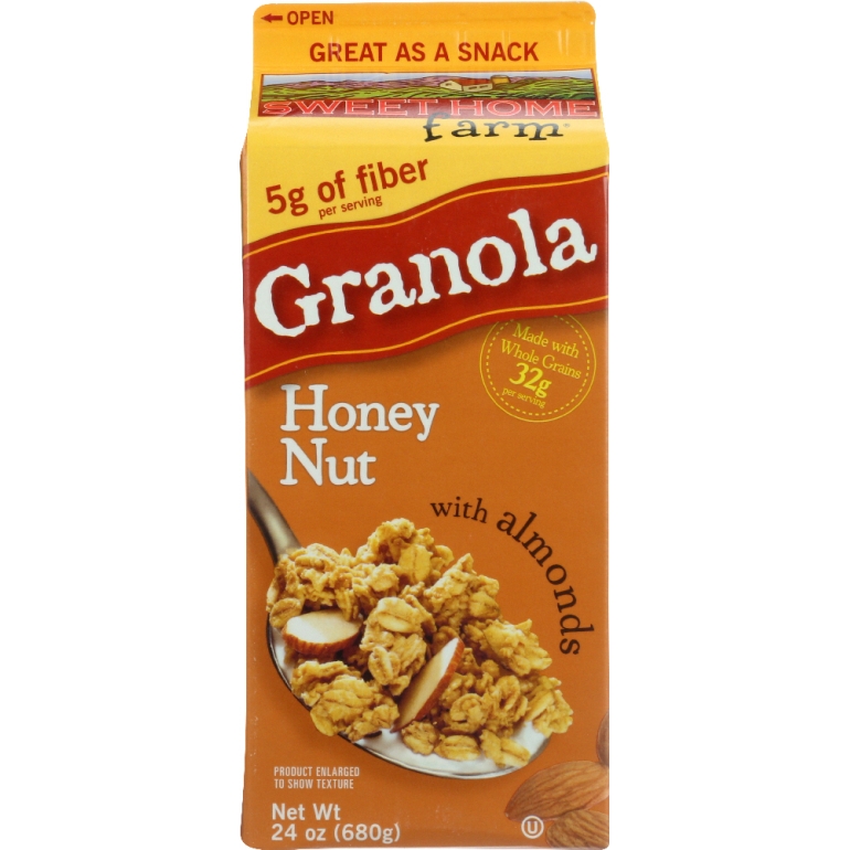 Honey Nut with Almonds Granola, 24 oz