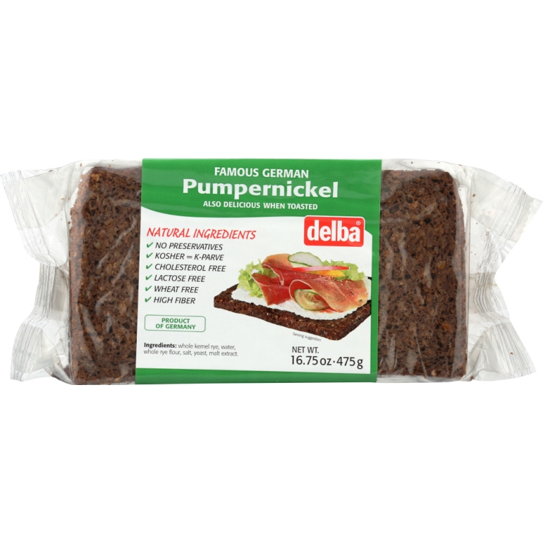 German Pumpernickel Bread, 16.75 oz