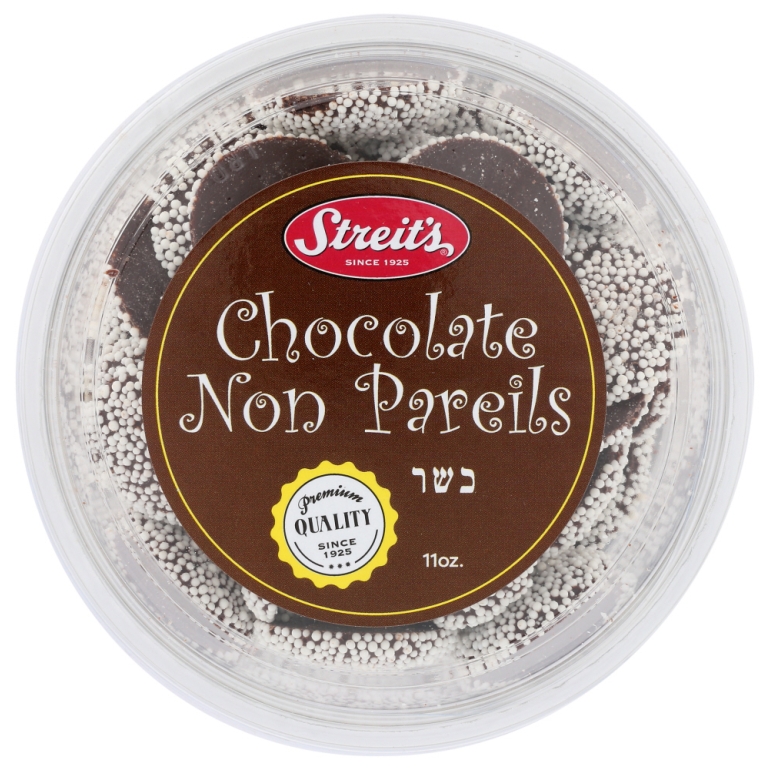 Chocolate Non Pareils , 11 oz