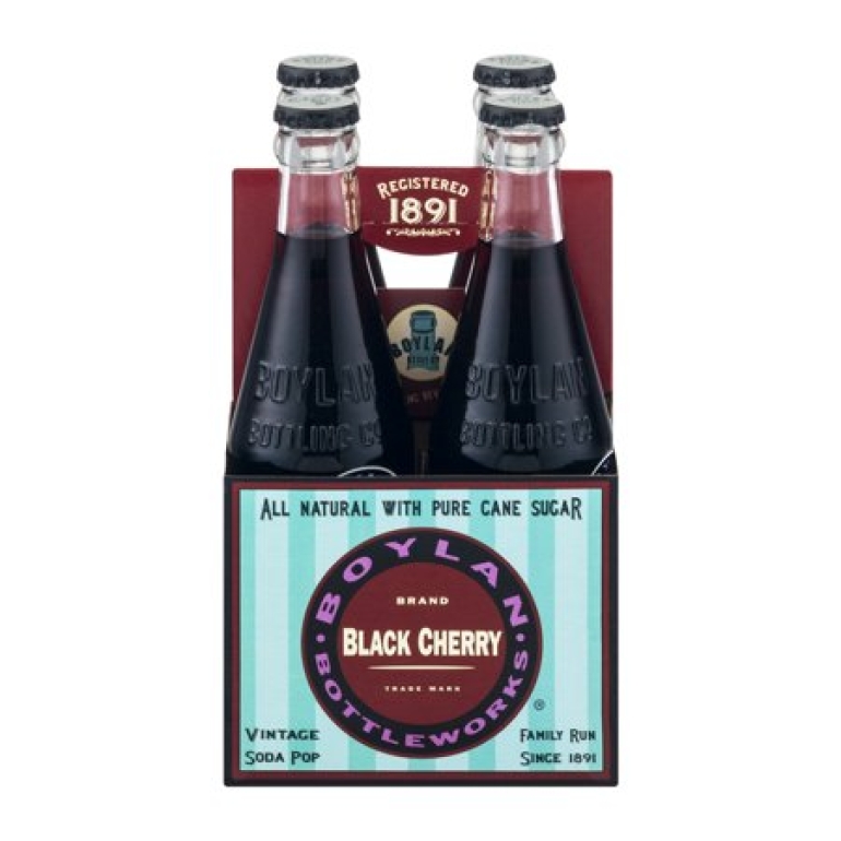 Black Cherry Soda 4 Pack, 46.4
