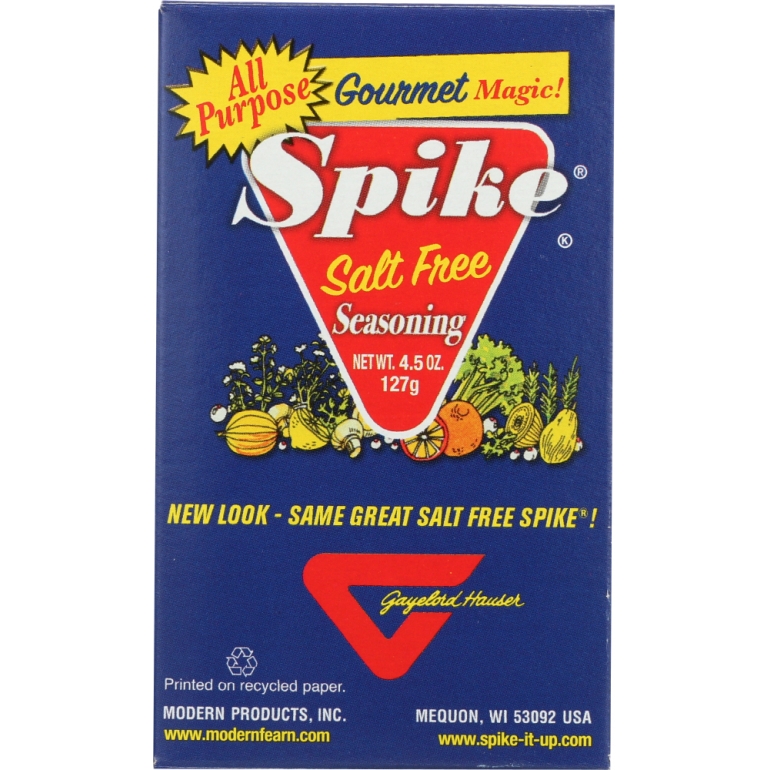 Seasoning Spike Natural Seasoning, 4.5 oz