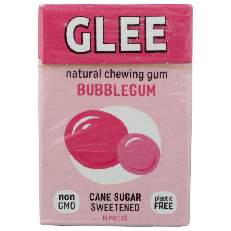 Cane Sugar Bubblegum, 16 pc