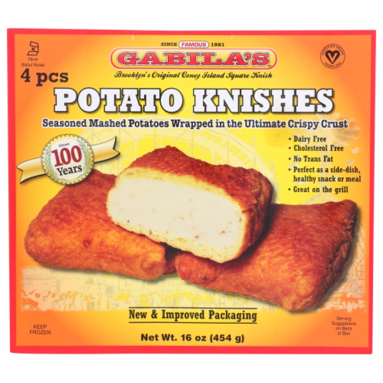 Potato Knishes 4 Pack, 16 oz