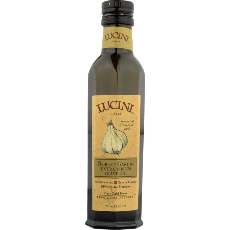 Olive Oil Extra Virgin Robust Garlic, 8.5 oz