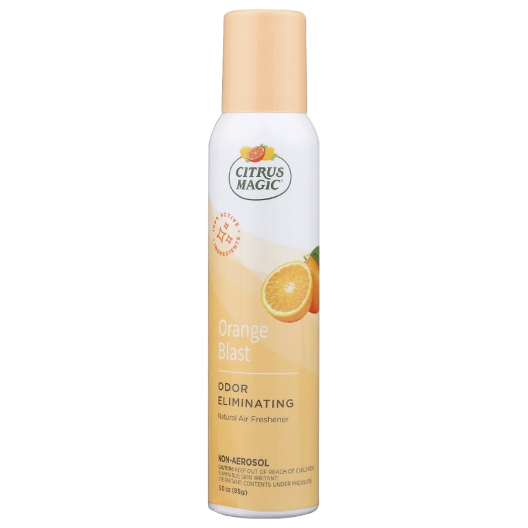 Odor Eliminating Air Freshener Spray Orange Blast, 3.5 oz