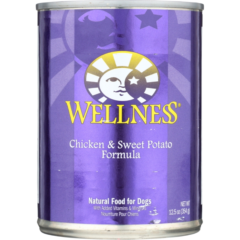 Chicken and Sweet Potatoes Dog Food, 12.5 oz