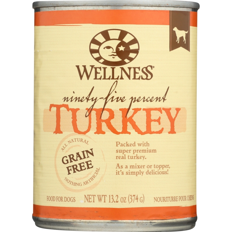 Dog Food 95% Turkey, 13.2 oz