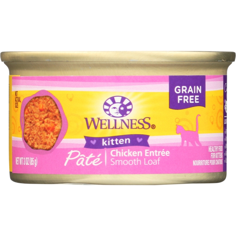 Chicken Canned Kitten Food, 3 oz