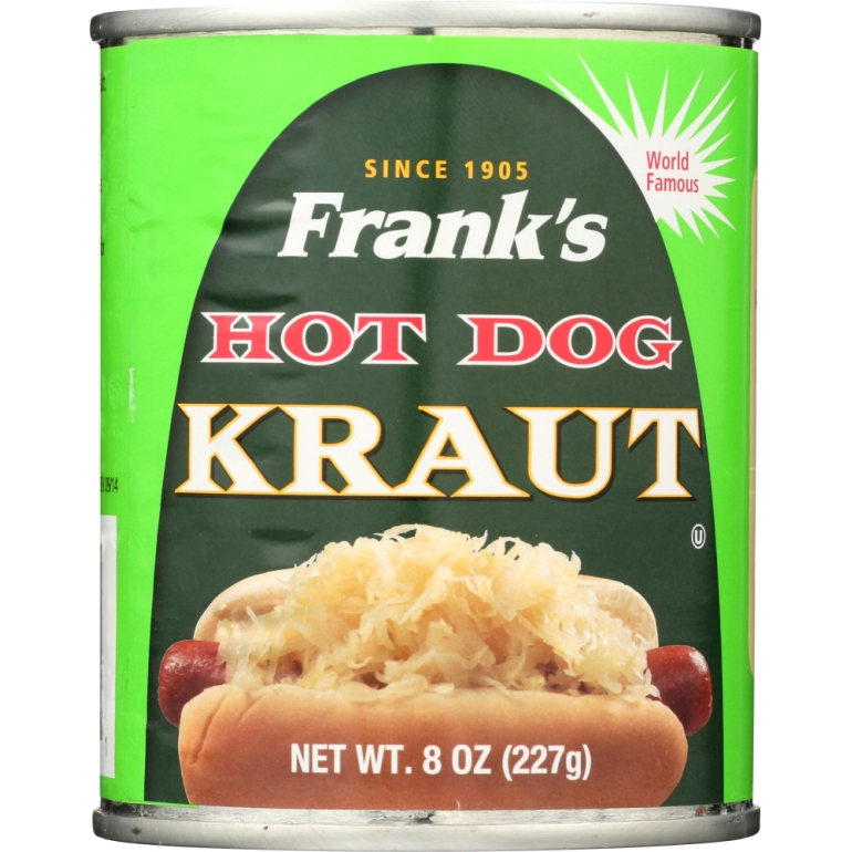 Hot Dog Sauerkraut, 8 oz