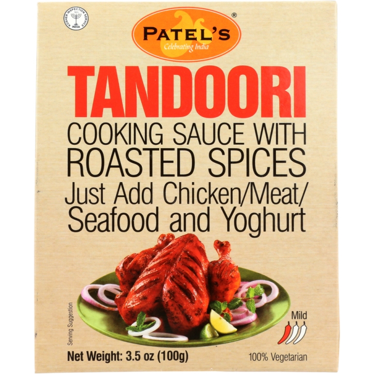 Sauce Tandoori With Roasted Spicy, 3.53 oz