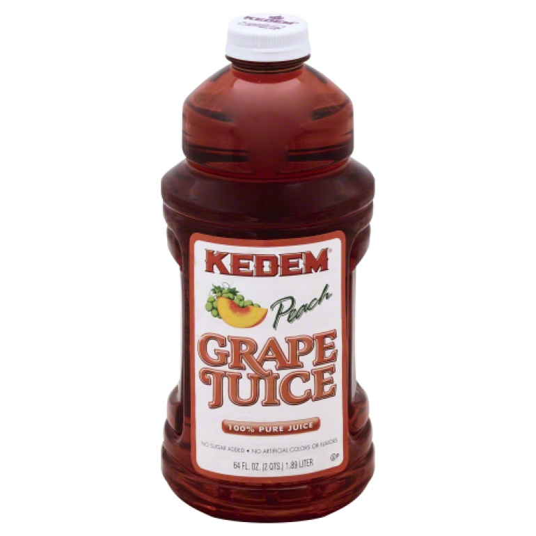 Juice Peach Grape, 64 oz