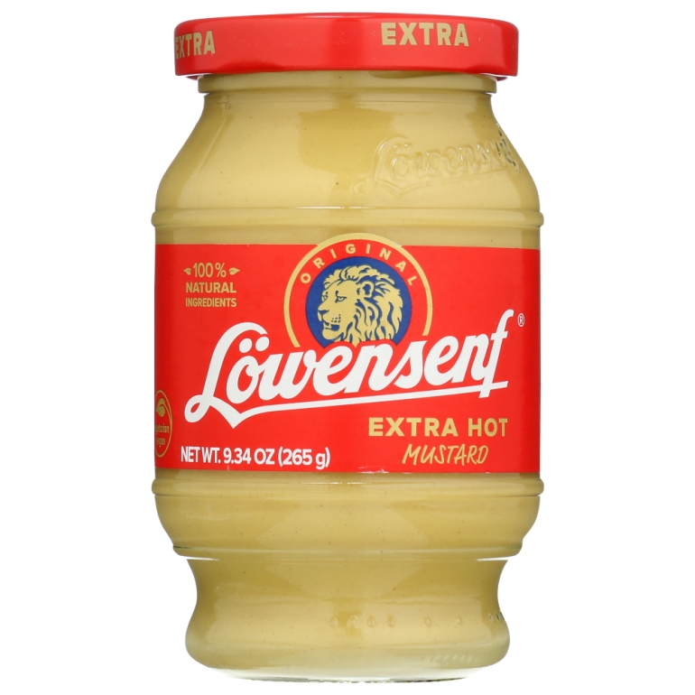 Mustard German Extra Hot, 9.3 oz