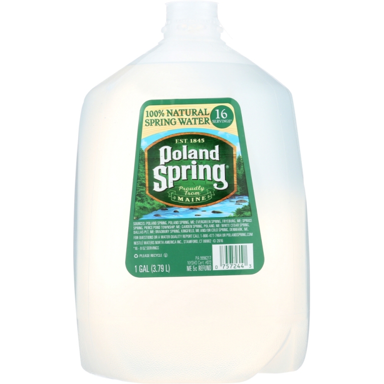 Natural Spring Water Jug, 1 ga