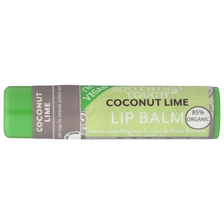 Lip Balm Coconut Lime Tube, 0.25 oz