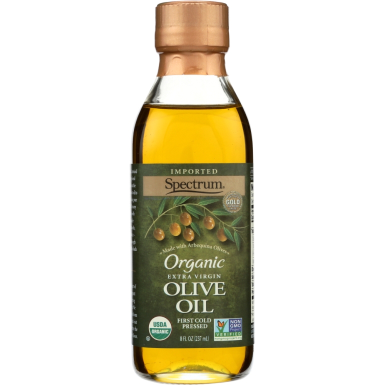 Oil Olive Extra Virgin Unrefined Organic, 8 oz