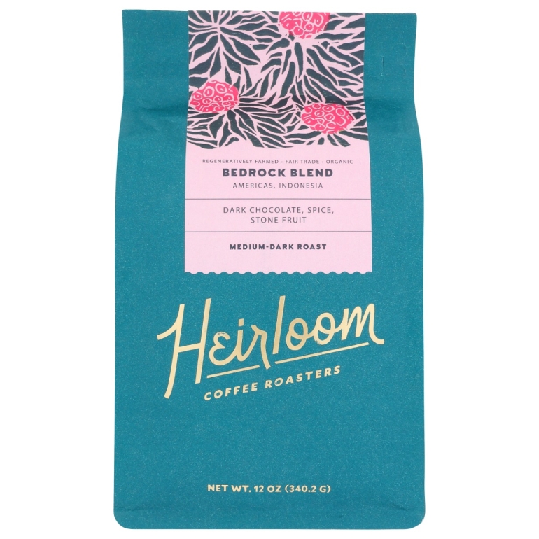 Coffee Bedrock Blend, 12 OZ