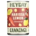 Chickpeas Harissa Lemon, 15 OZ