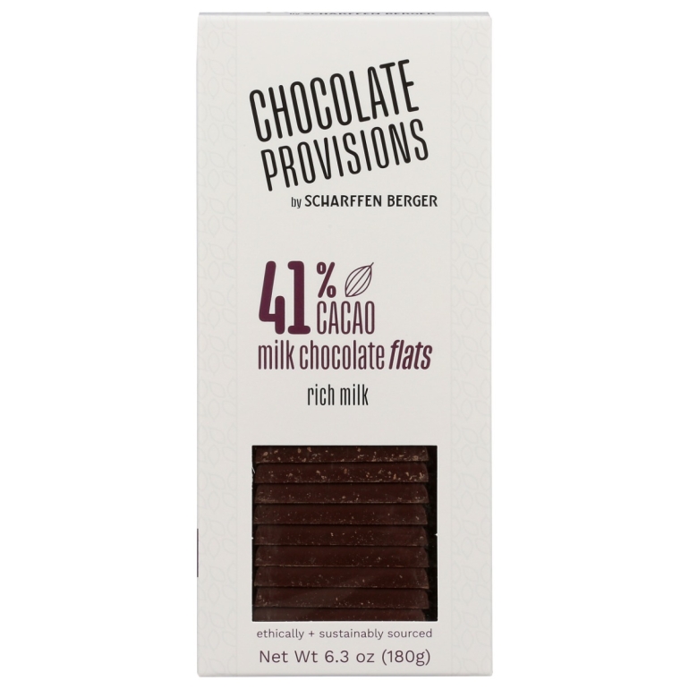 41 Percent Milk Chocolate Flats, 6.3 oz