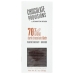 70 Percent Dark Chocolate with Toasted Almond Flats, 6.3 oz