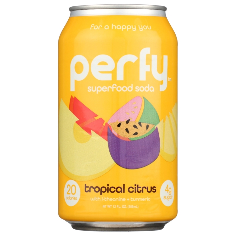 Tropical Citrus Soda, 12 fo