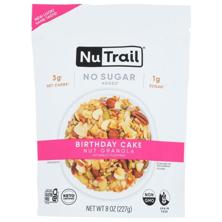 Granola Kto Brthday Cake, 8 OZ