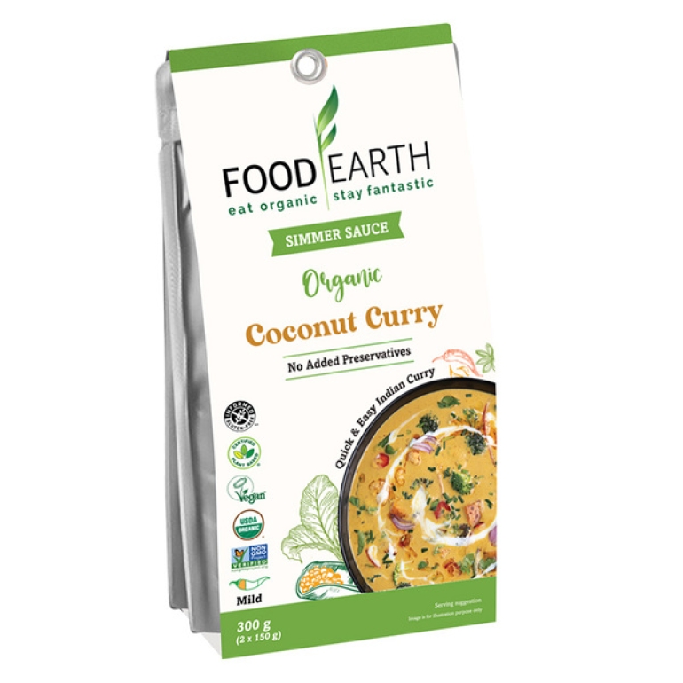 Organic Coconut Curry Simmer Sauce, 10.58 oz