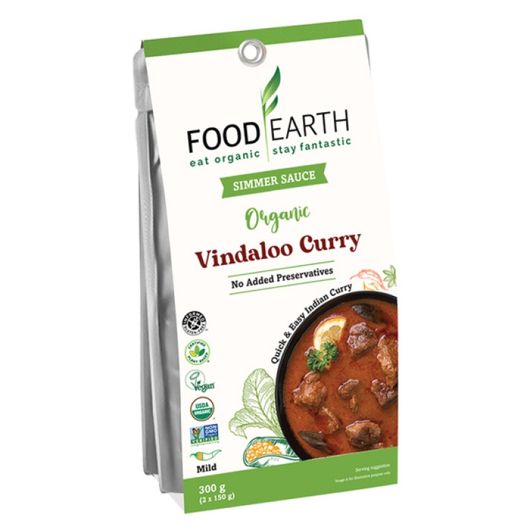 Organic Vindaloo Curry Simmer Sauce, 10.58 oz