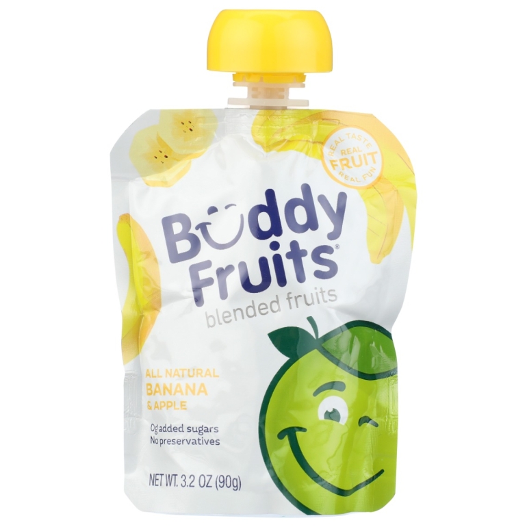 Banana And Apple Blended Fruits, 3.2 oz