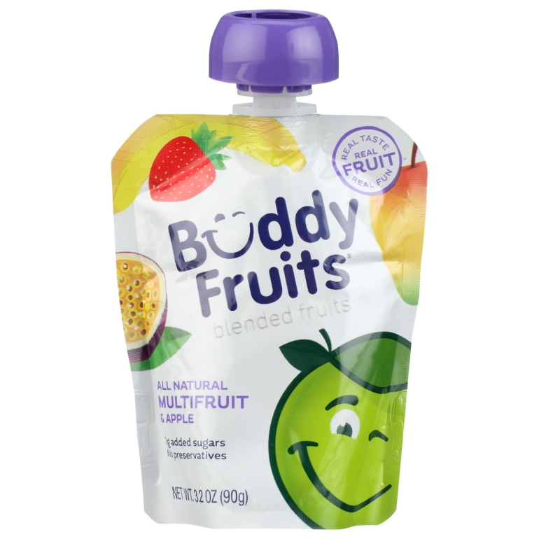 Multifruit And Apple Blended Fruits, 3.2 oz