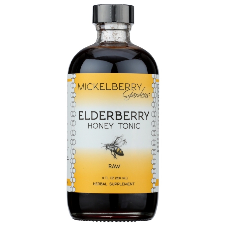 Tonic Elderberry Honey, 8 fo
