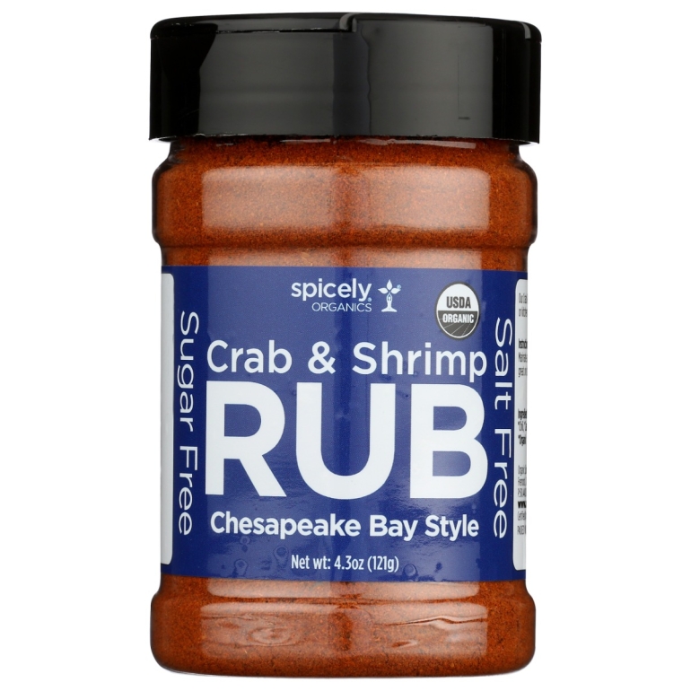 Chesapeake Bay Style Crab And Shrimp Rub, 4.3 oz