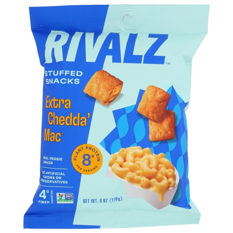 Extra Chedda Mac Stuffed Snacks, 6 oz