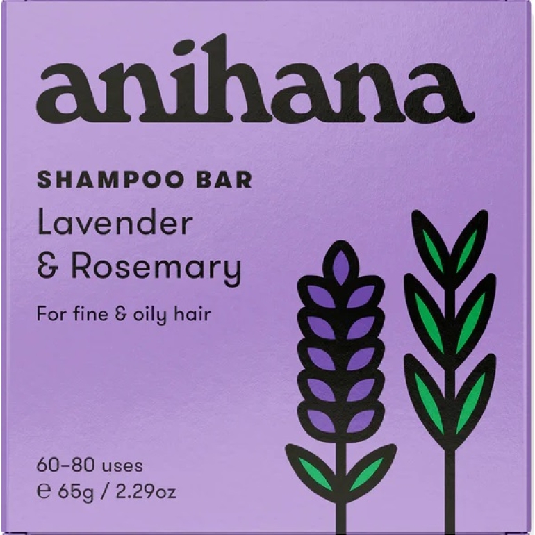 Lavender and Rosemary Shampoo Bar, 65 gm