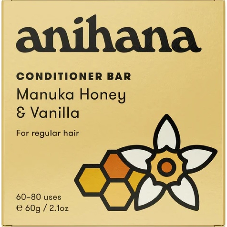 Manuka Honey and Vanilla Conditioner Bar, 60 gm