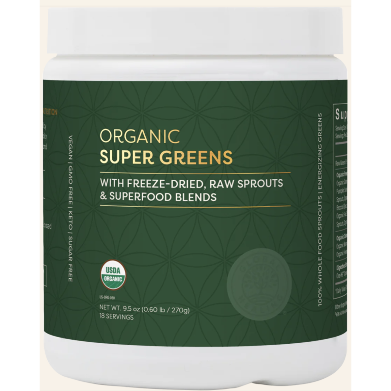 Organic Super Greens, 9.5 oz