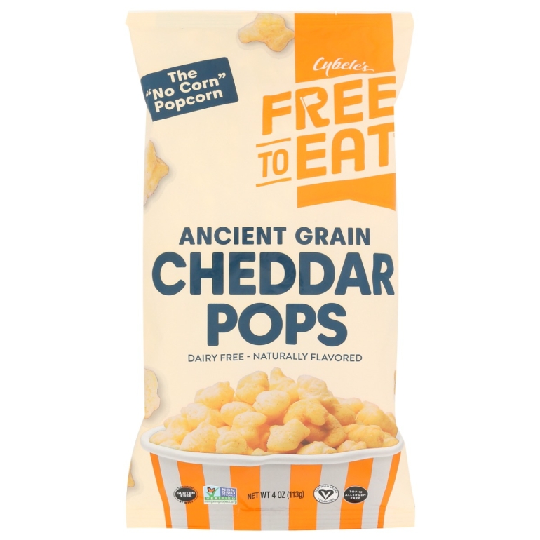 Ancient Grain Cheddar Pops, 4 oz