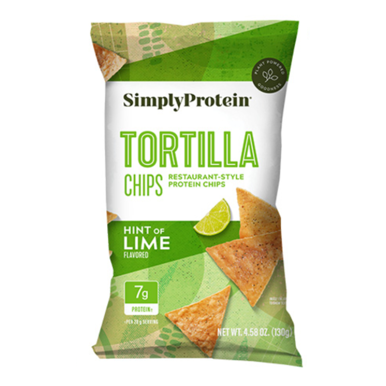 Hint Of Lime Tortilla Chips, 4.58 oz