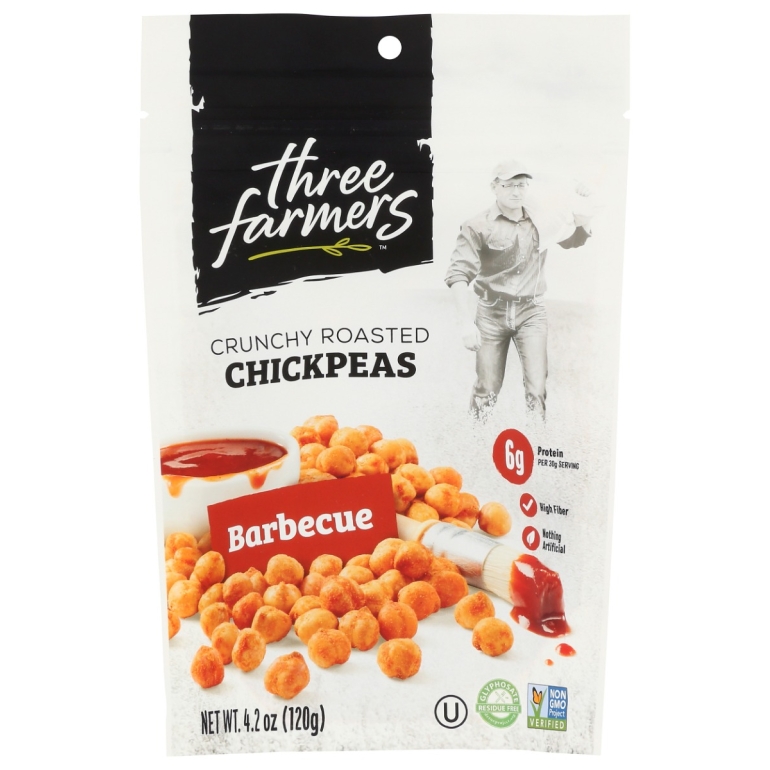 Barbecue Roasted Chickpeas, 4.2 oz