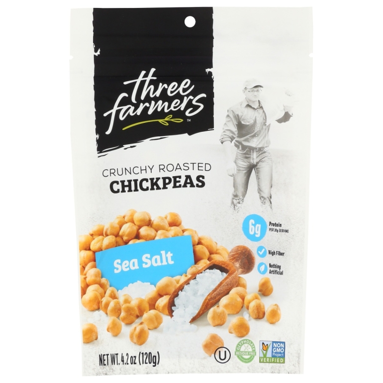 Sea Salt Roasted Chickpeas, 4.2 oz