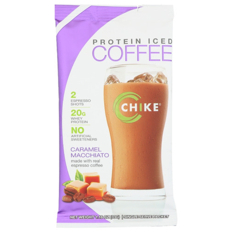 Protein Iced Coffee Caramel Macchiato Packet, 1.16 oz