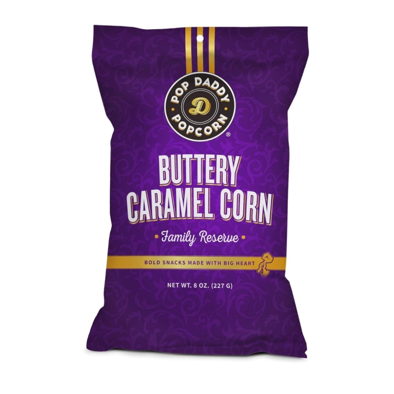 Buttery Caramel Popcorn, 8 oz