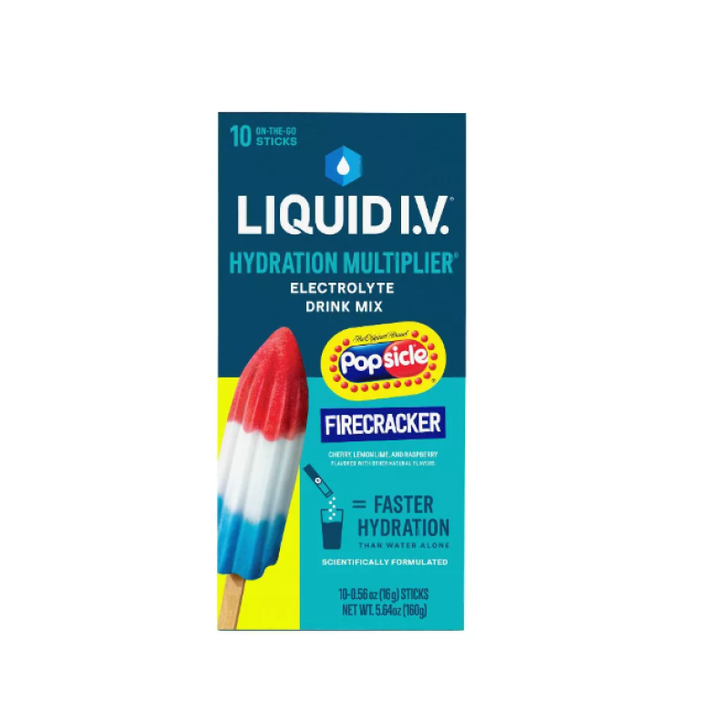 Hydration Multiplier Popsicle Firecracker 10Ct, 5.64 oz